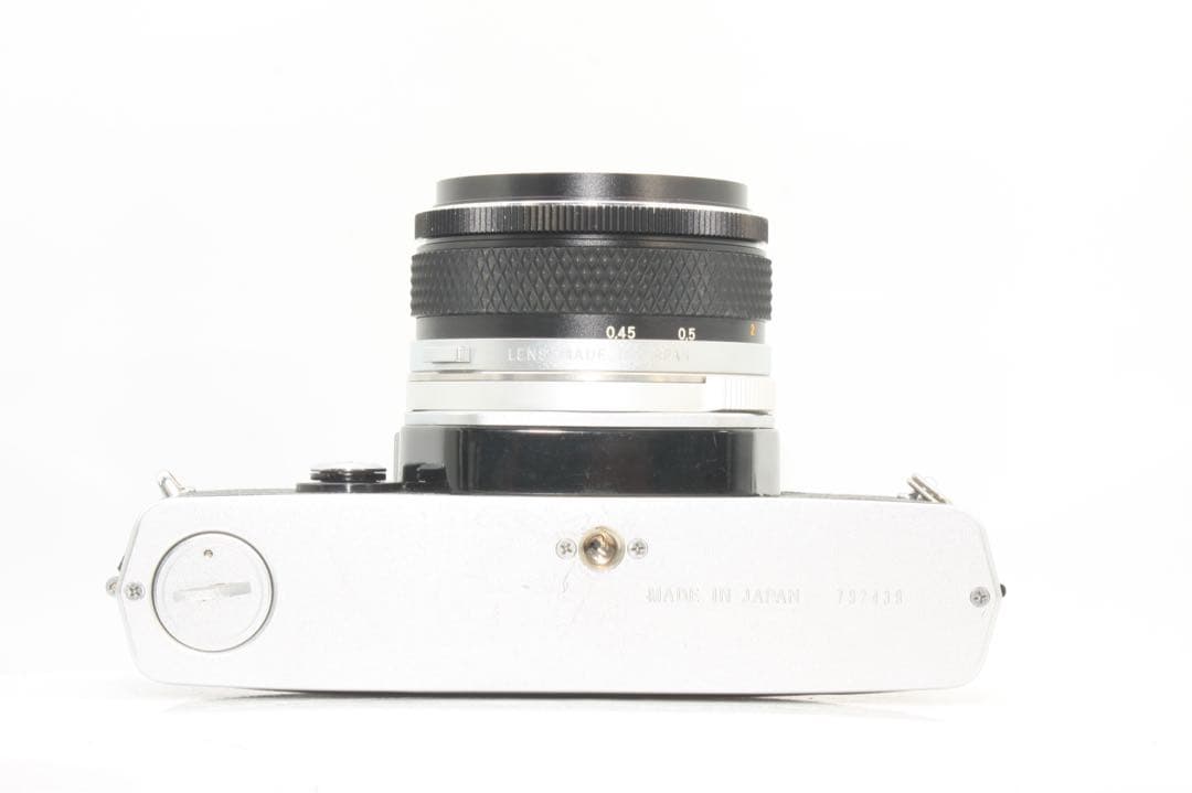 整備品　OLYMPUS OM-1 フィルムカメラ 50mm f1.8 レンズ付き