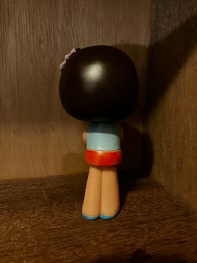 当時物 ソフビ人形 手塚治虫 女の子 サンヨー 上新 昭和レトロ 企業物