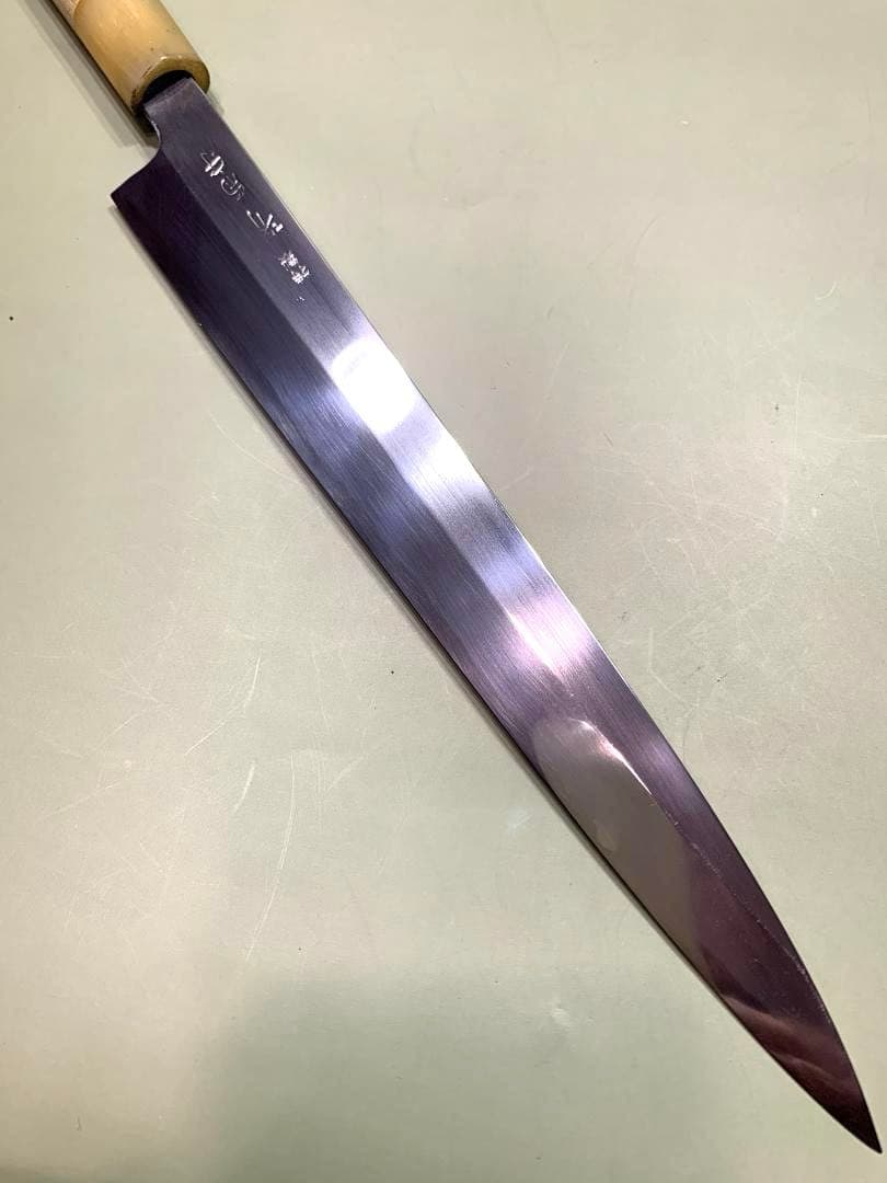 堺菊守　柳刃包丁　特製　刃渡り26cm