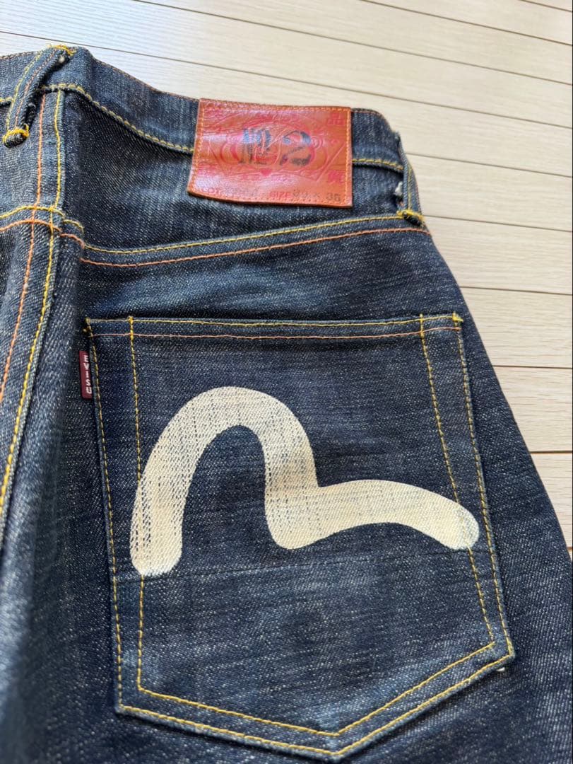 EVISU エヴィス No.2 LOT2000 デニム ジーンズ カモメ W30
