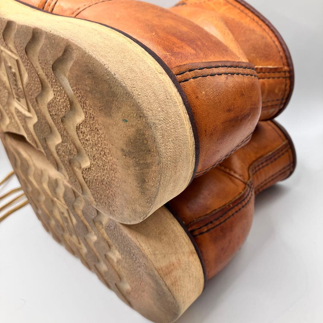 ☆美品☆ 98年製刺繍縦羽タグRed Wing 875 US 6.5E