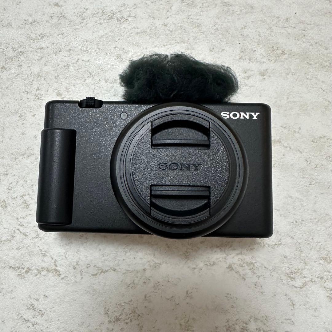 ソニー SONY ZV-1F グリップ+バッテリー付き