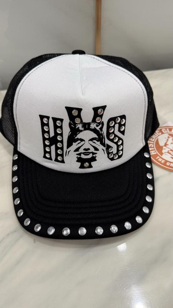 【新品未使用】ヒステリックグラマー　スタッズメッシュキャップ -401