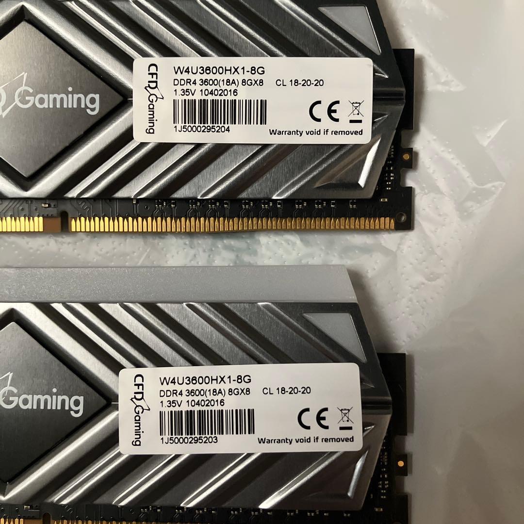 CFD Gaming DDR4 3200MHz 8GB×2枚セット