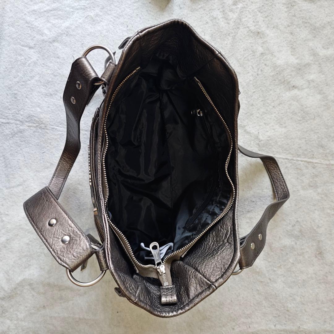 iugamakaras 2WAYバッグ ショルダーバッグ アッシュ