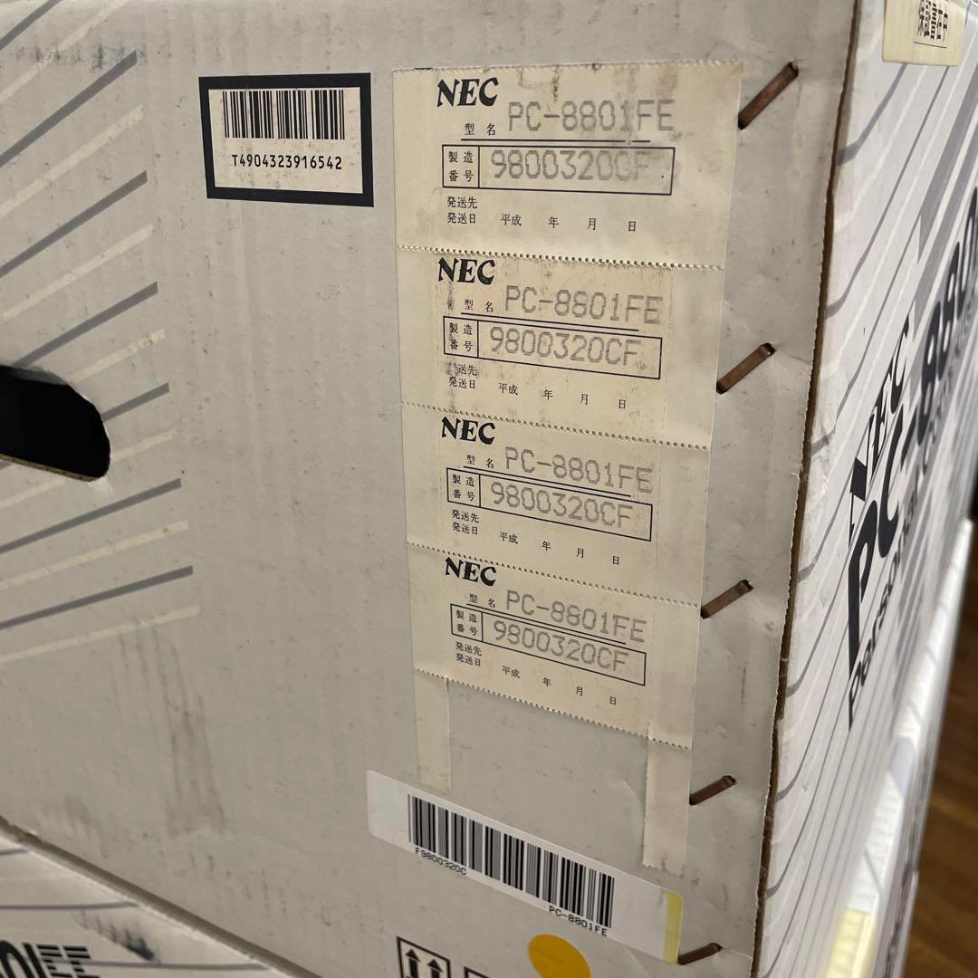 【新品・未開封】NEC PC-8801FE 本体 キーボード付き （3 / 3)