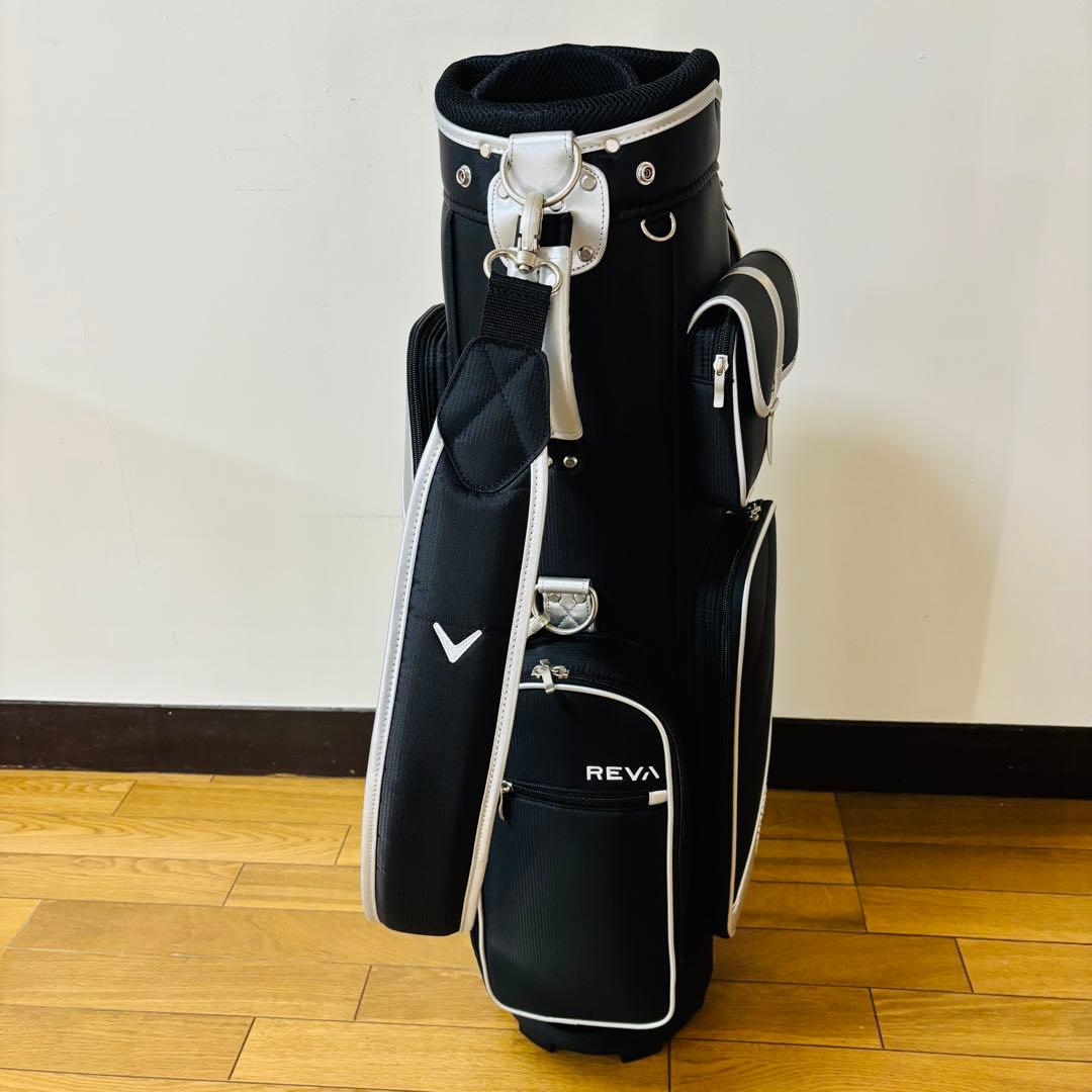 【ほぼ未使用品】CALLAWAY REVAキャロウェイ キャディバッグ 送料込