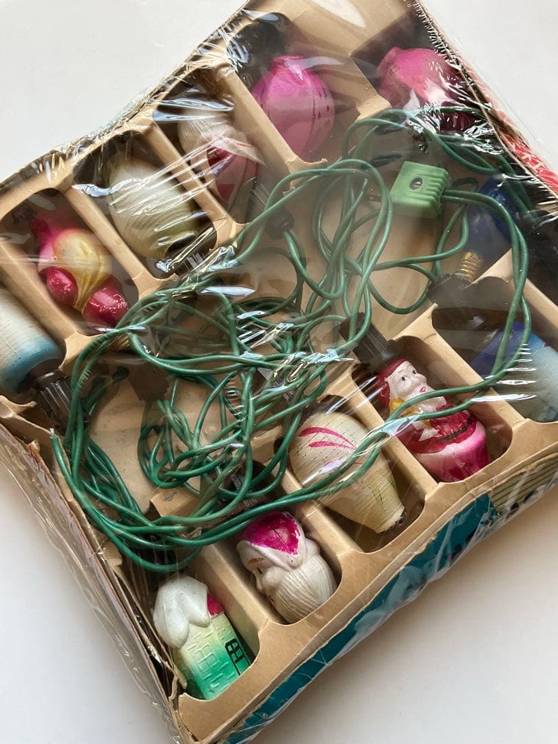 昭和レトロ　クリスマス　電球　オーナメント　東芝　激レア　ヴィンテージ　ランプ