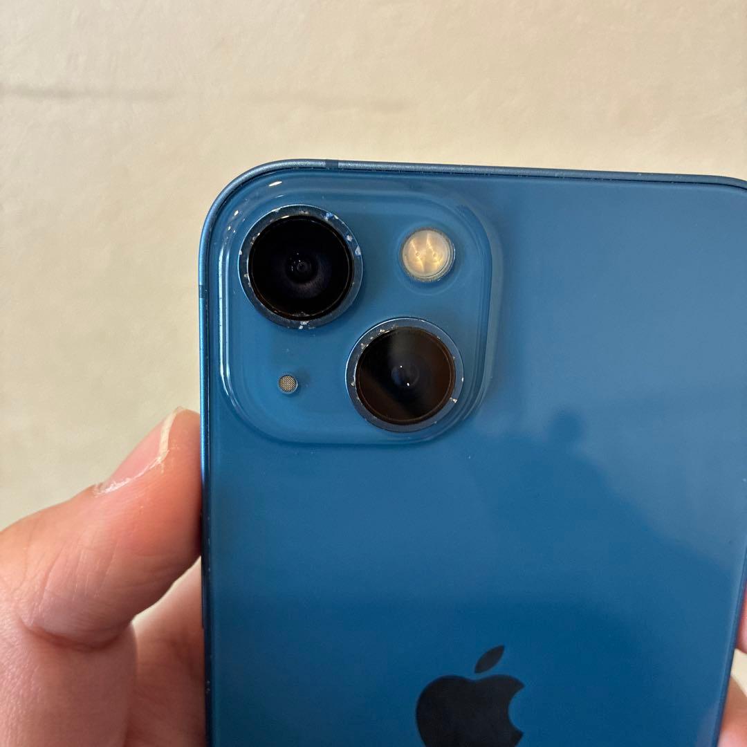 Apple iPhone 13 青色 本体　128GB