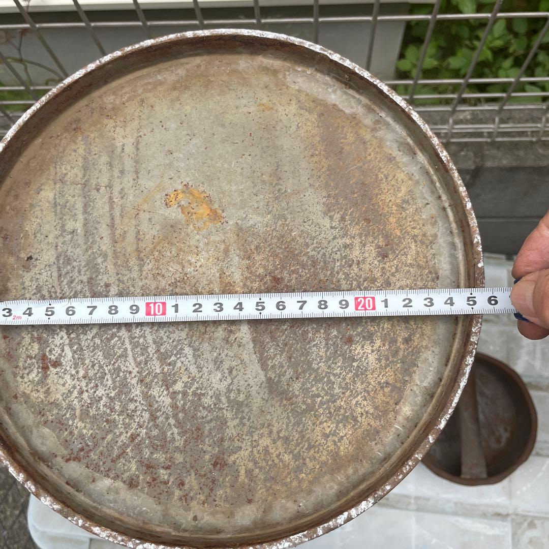 アンティーク ミルク缶 53cm Ｘ2個 春USAGIさん専用