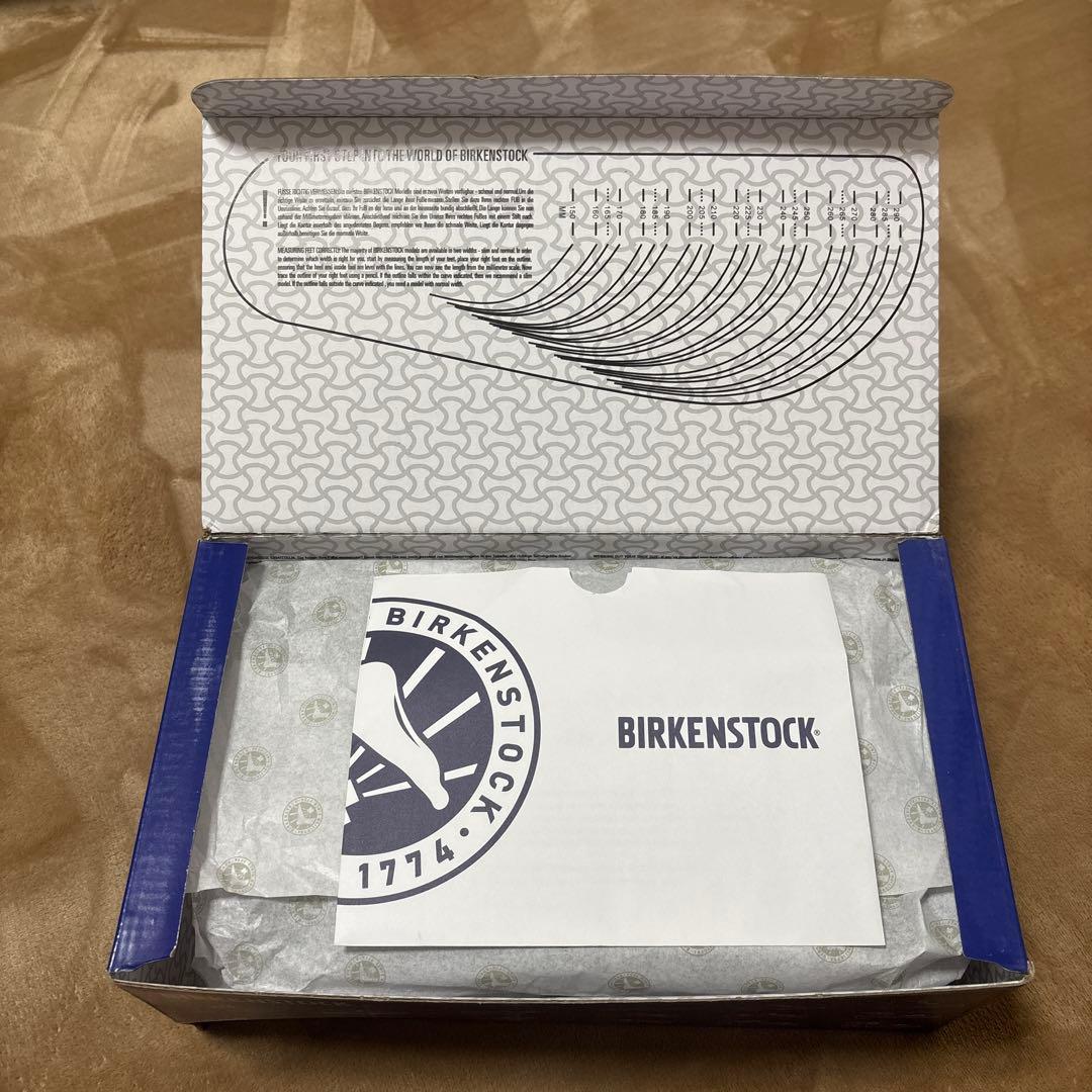 新品未使用品　BIRKENSTOCK ブラック サボサンダル 37