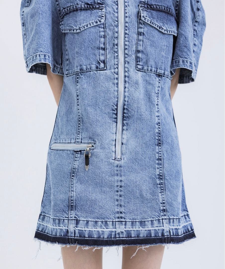 TOGA TOO トーガトゥ　Denim mini dress デニムミニドレス