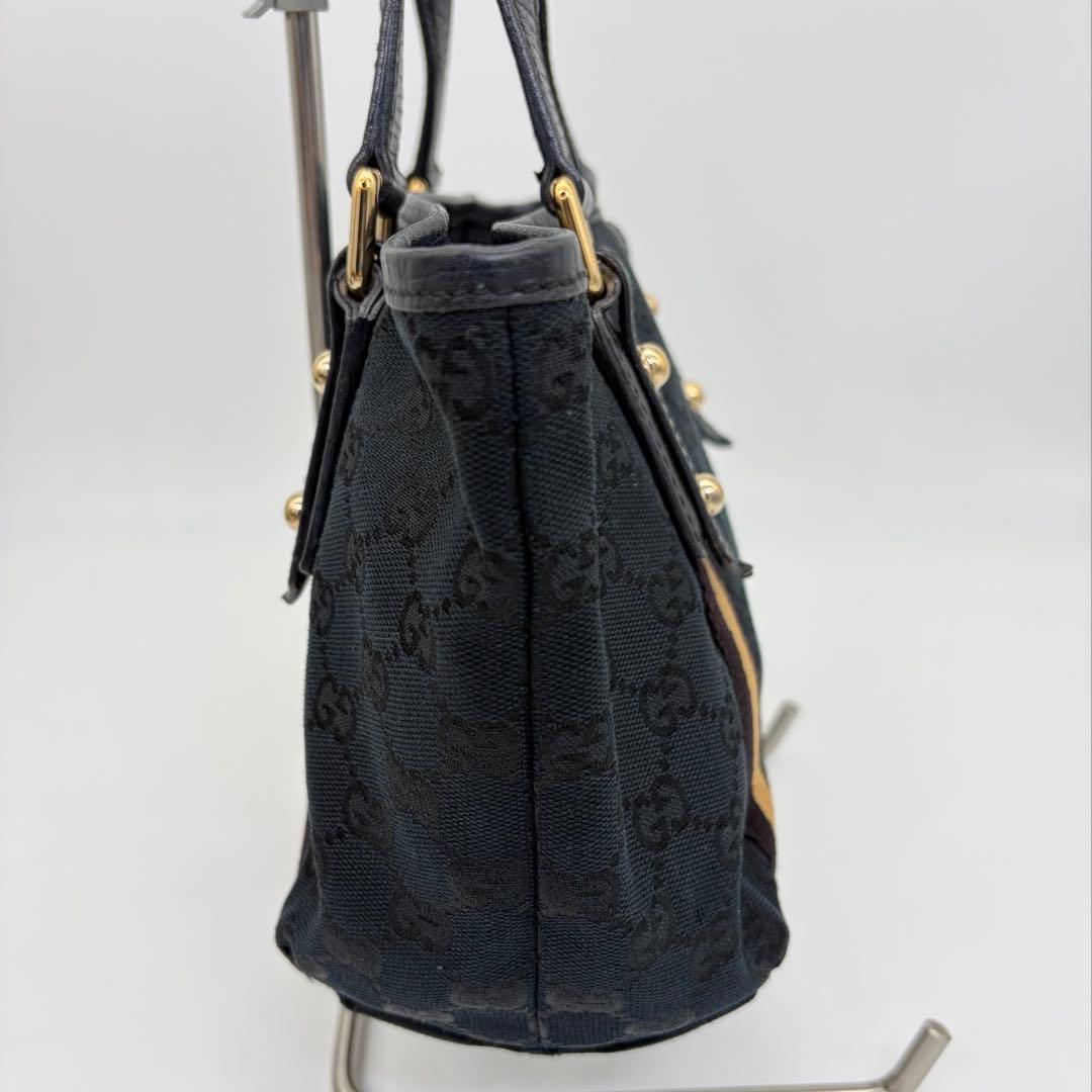 GUCCI ハンドバッグ 手提げ GGキャンバス シェリーライン 139261