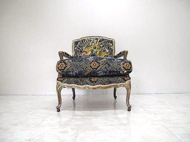 【展示品】　イタリア　BeddingAtelier「Jodie」 1人掛けソファ