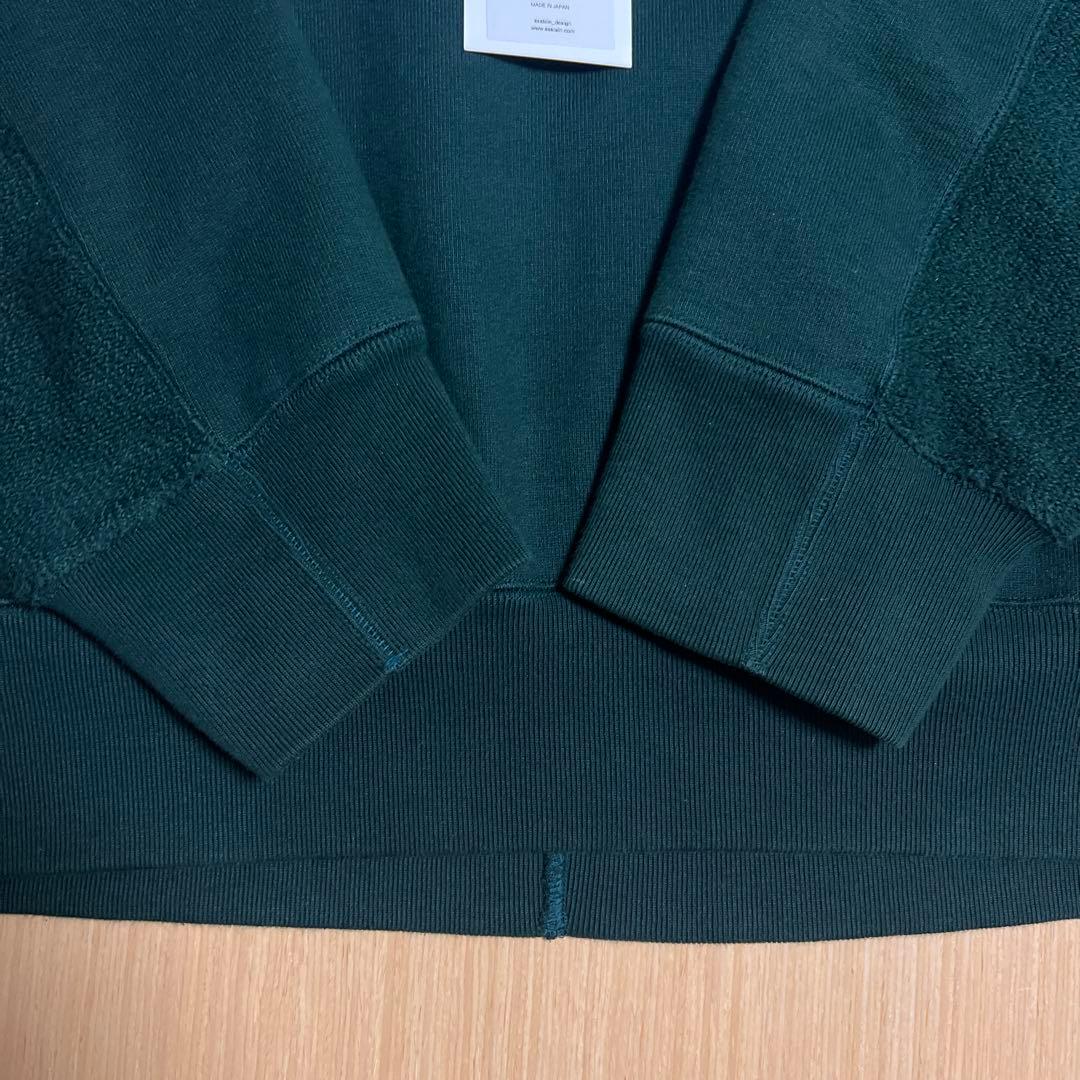 OVERSIZED UNTWISTED YARN SWEAT LS Sサイズ