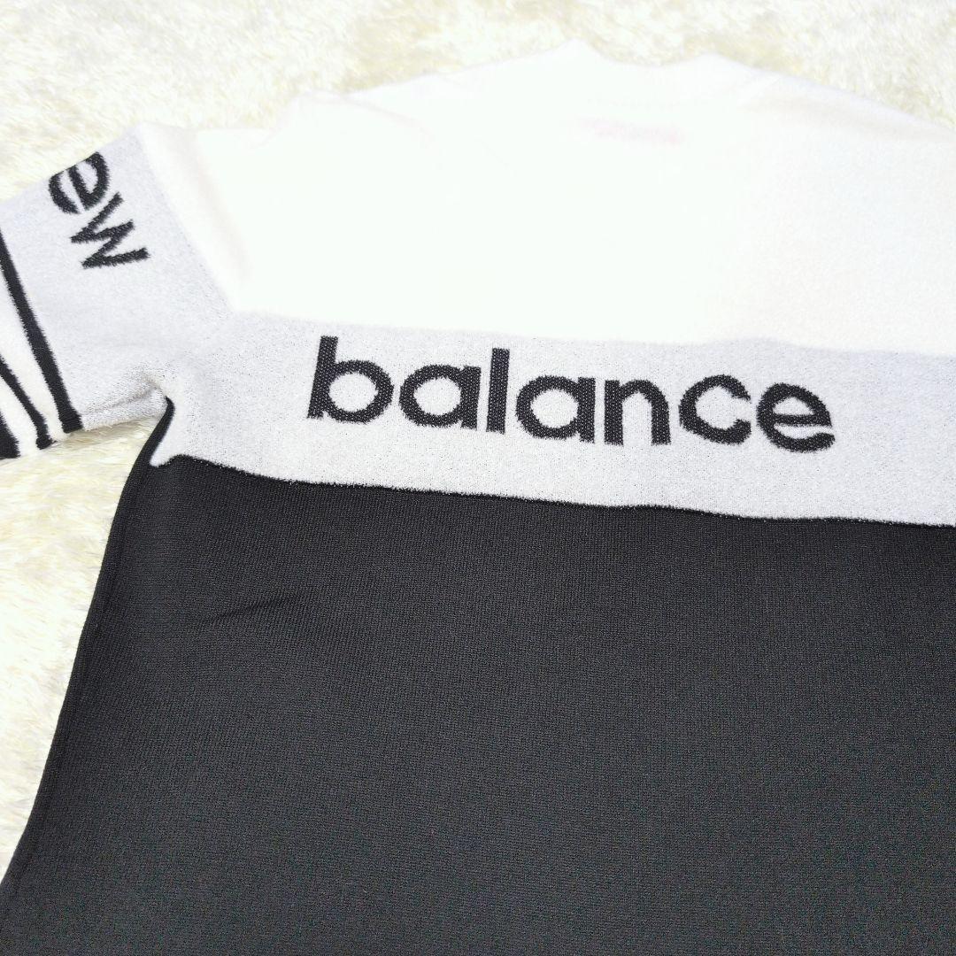 【美品】ニューバランスゴルフ　モックネックニットワンピース　L