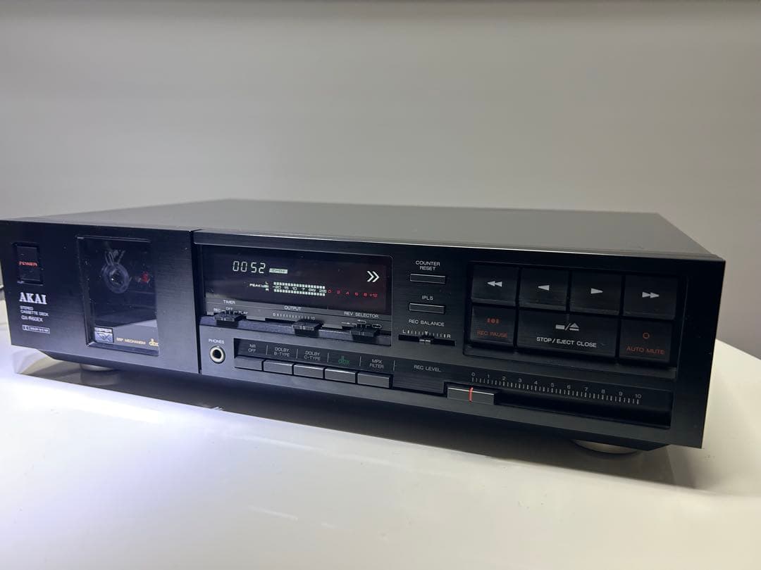 AKAI カセットデッキ GX-R60EX【動作品】