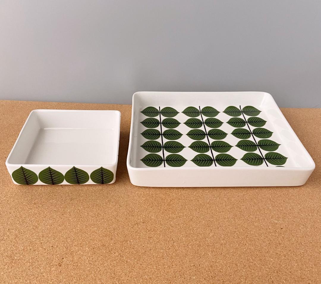 グスタフスベリ BERSA ベルサ 12cm×12cm 正方形 角皿 1つ B