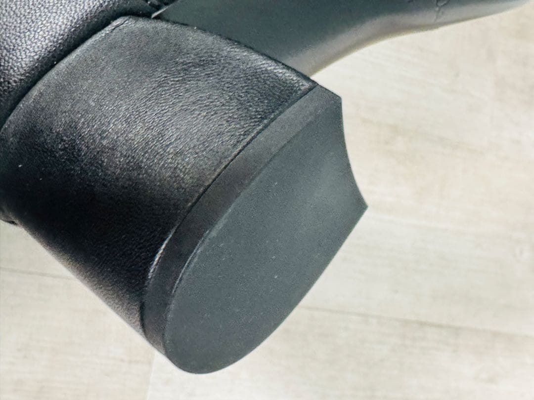 ■1回着用■美品■Massimo Dutti■本革ロングブーツ■黒■41■26位