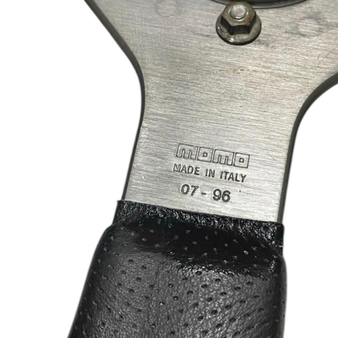 ❤️セール❤️モモファイター ウッドレザー　ステアリングホーン　ハンドル　❤️美品❤️