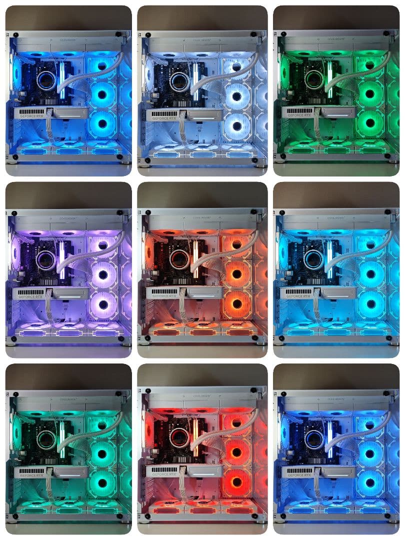 【即納新品LEDゲーミングPC】Ryzen7 5700x RTX5060