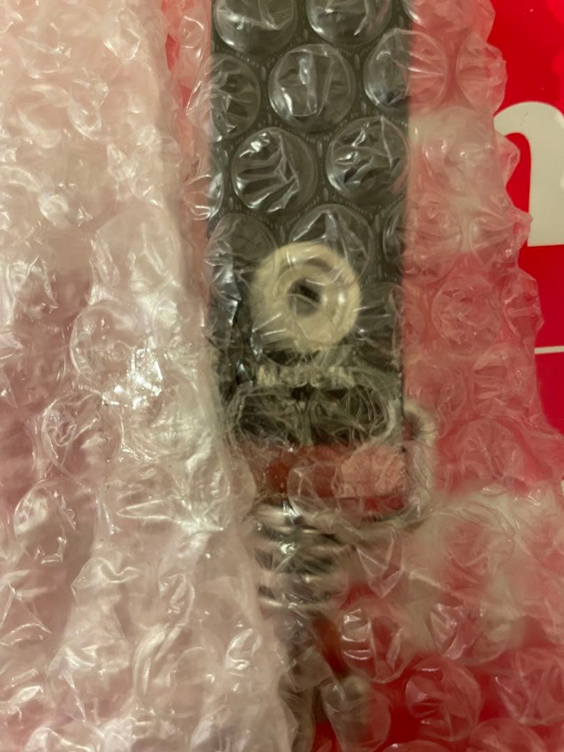 【新品未使用未開封】Supreme Leather Key Loop Black