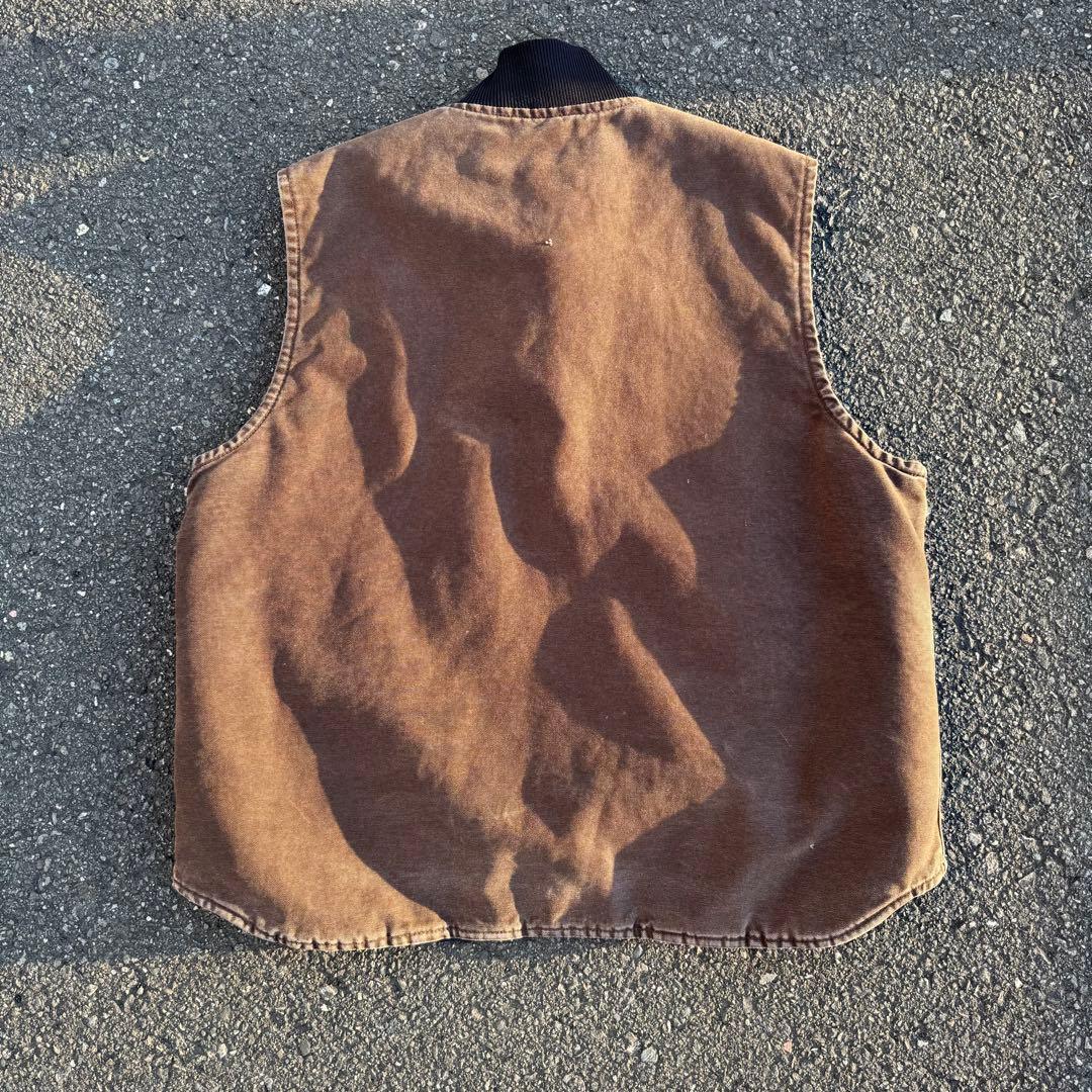 Carhartt ダックベスト V02 DKB ダークブラウン 00s