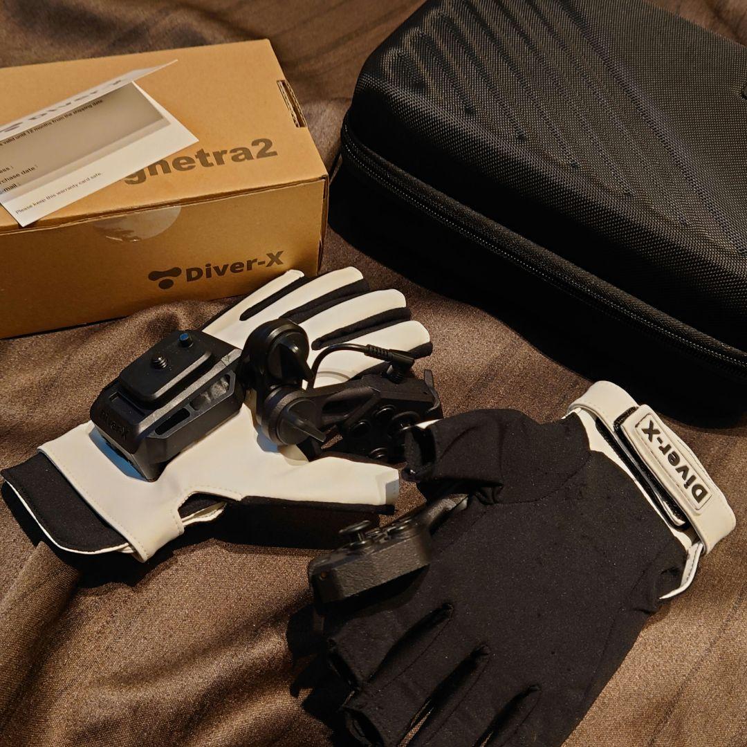 ContactGlove2 + Magnetra2 Diver-X ごく僅か使用