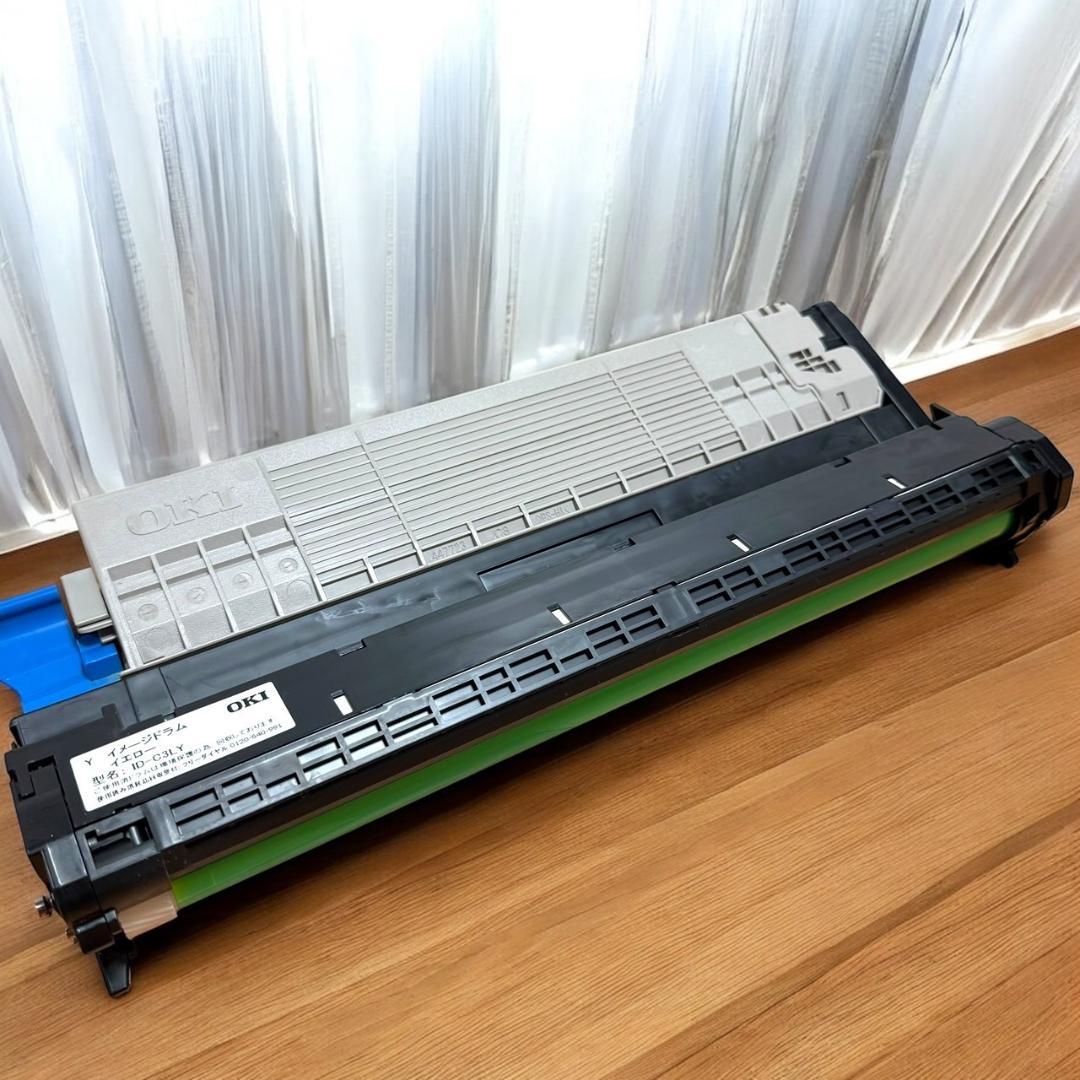 ☆美品 OKI 純正トナー イメージドラム セット TNR-C3LY2 イエロー
