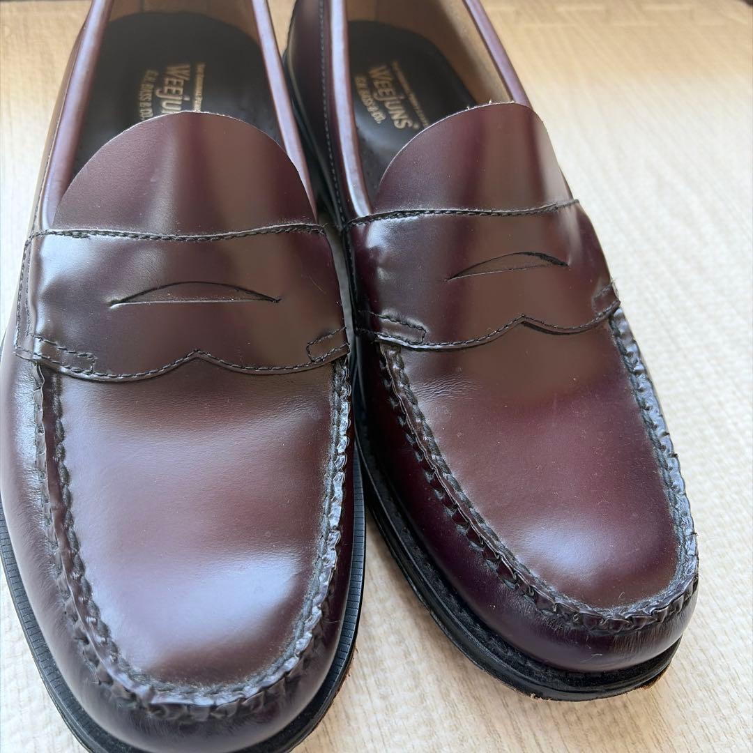 G.HBASS &CO.WEejuns ローファー ダークブラウン 27cm
