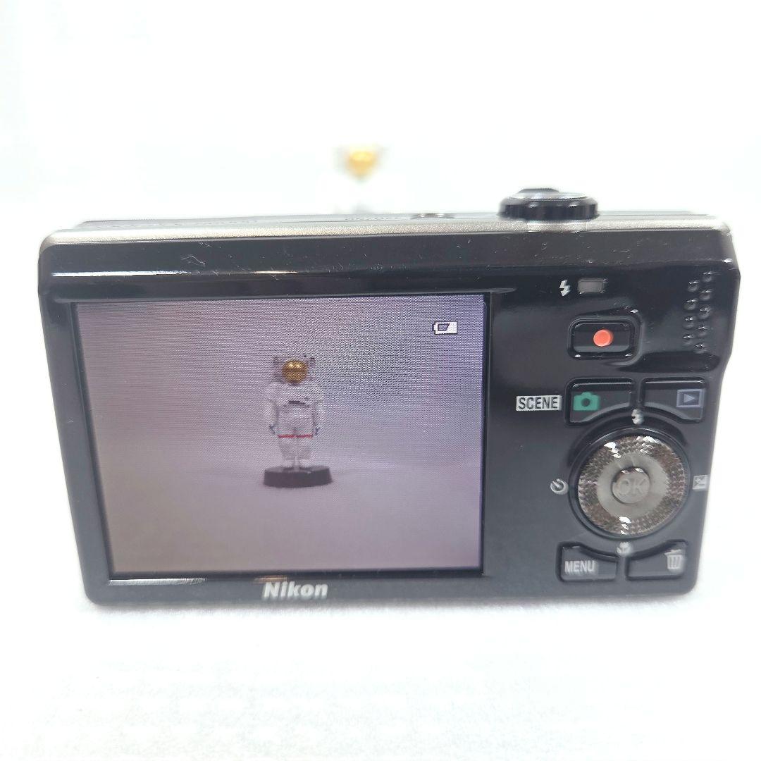【美品】Nikon COOLPIX S6000 ブラック デジタルカメラ