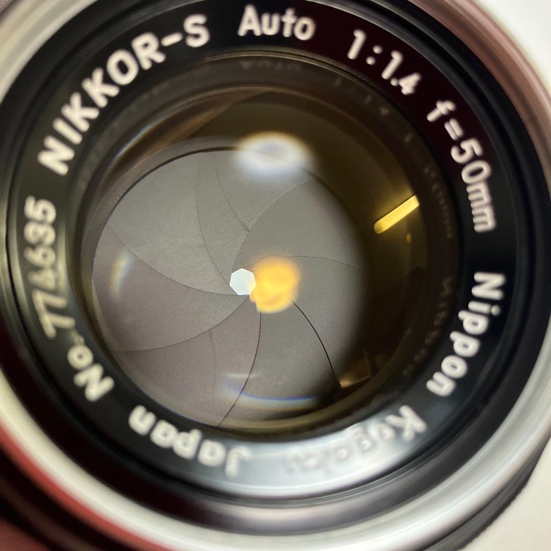 OH済Nikon F アイレベルNikkor-S 50mm F1.4