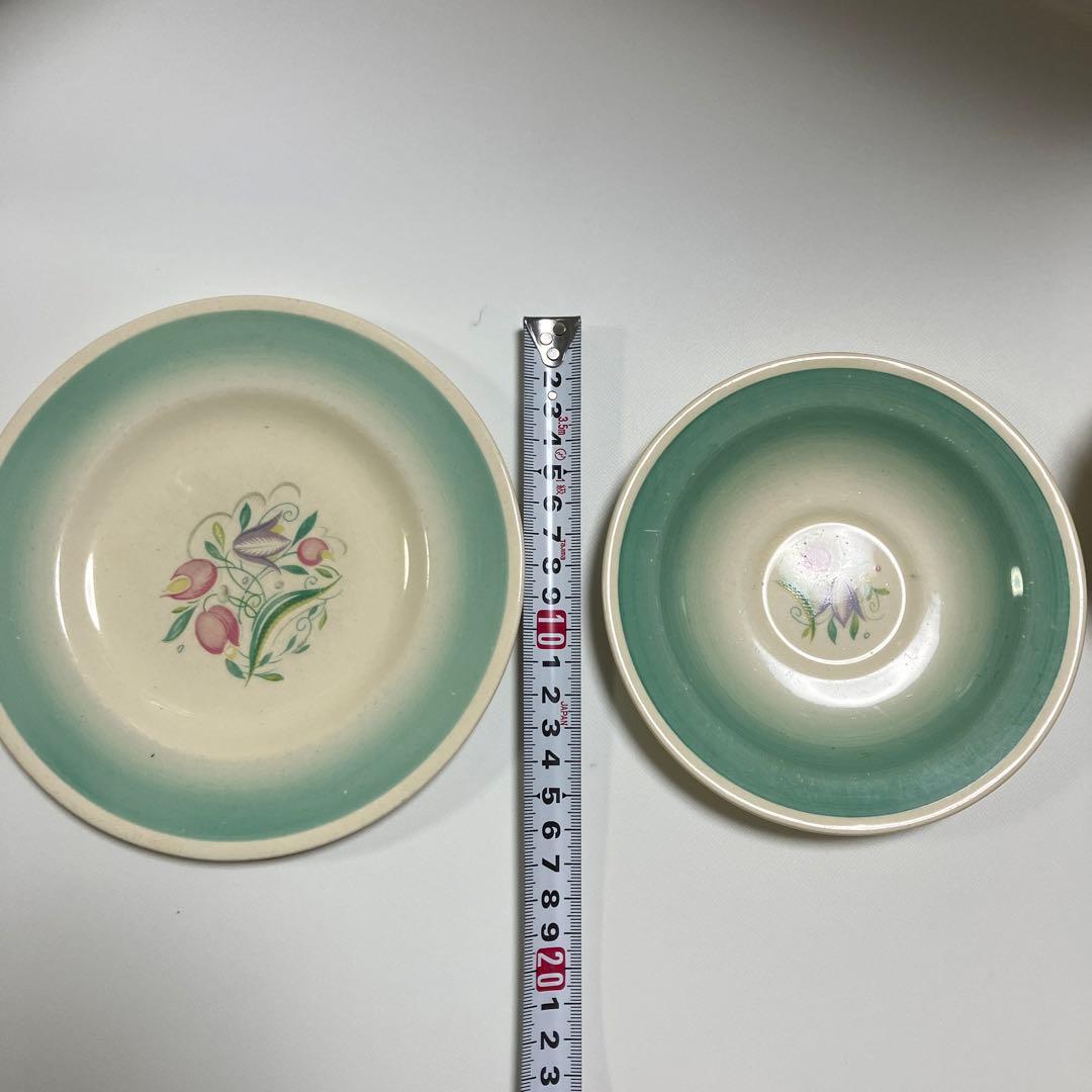 スージークーパー ドレスデンスプレイ カップ　ソーサー　プレート セット