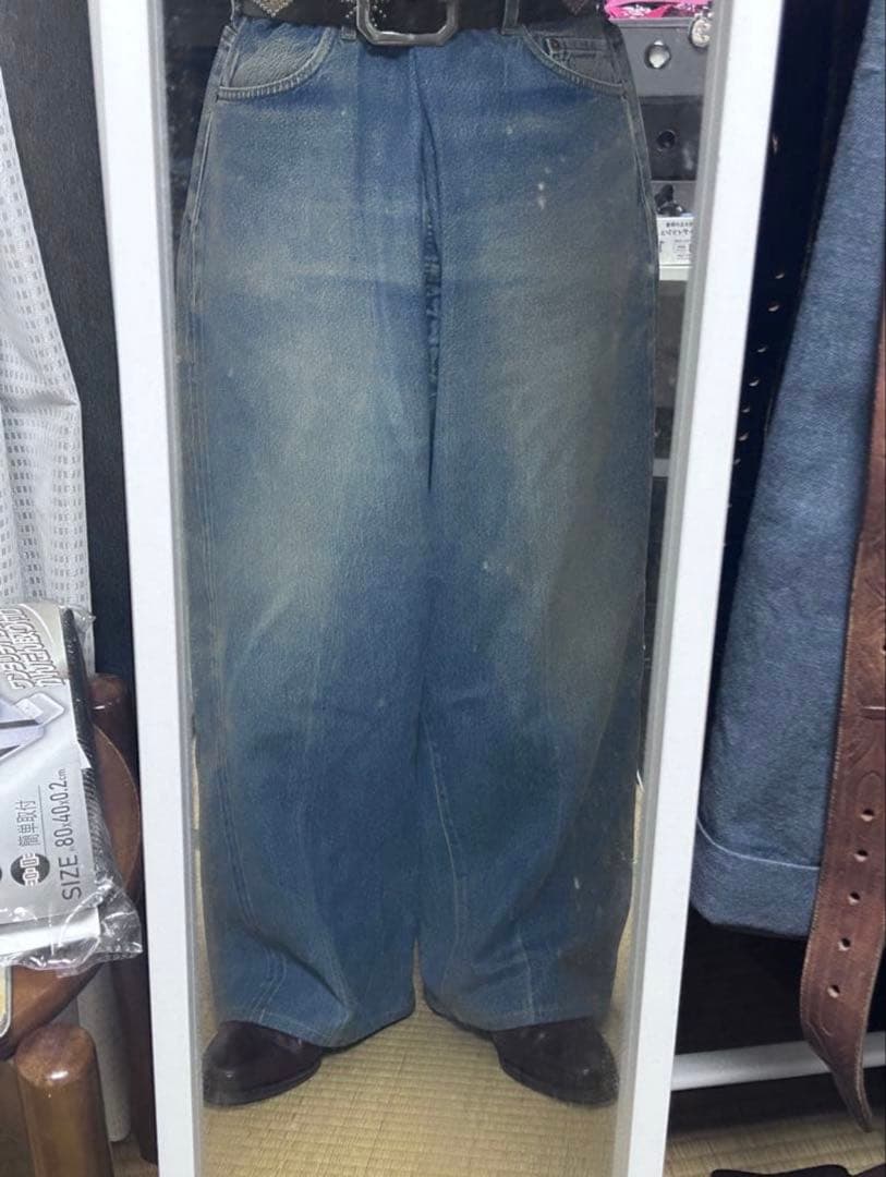 70s 80s LEVI’S 501 赤耳 vintage ワイドデニム