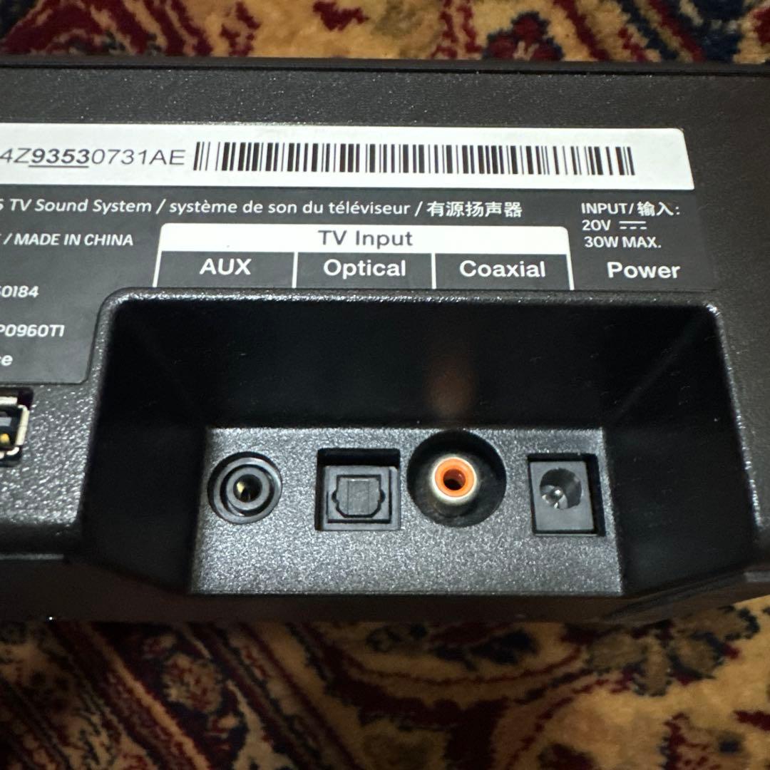 Bose サウンドバー ブラック