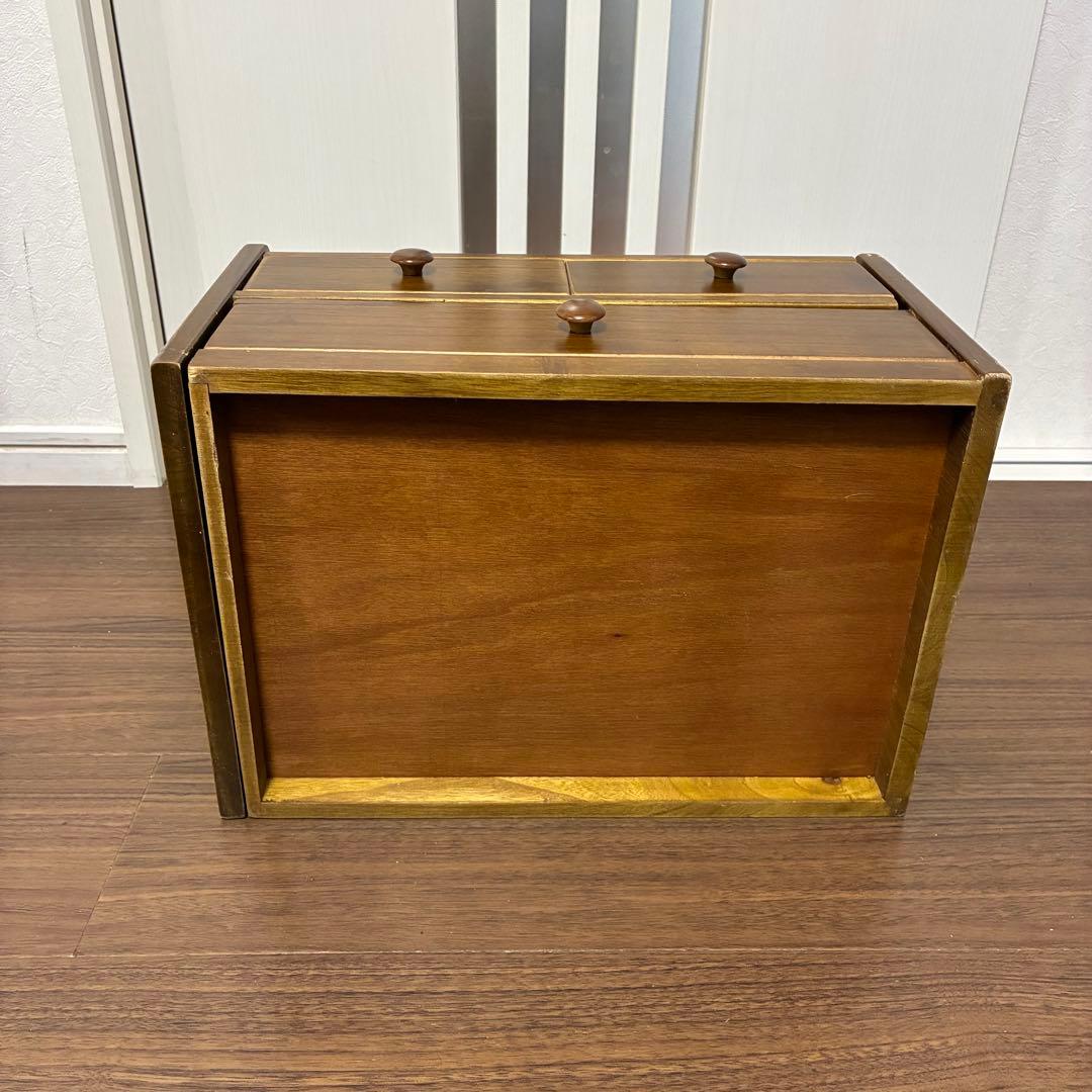 桐箱 小物入れ 木製引き出し式小物入れ