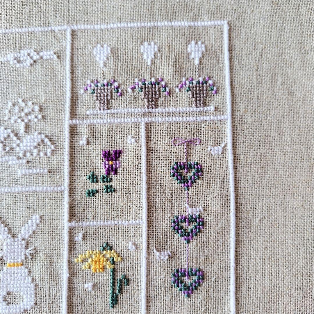 専用　クロスステッチ完成品✤ヴェロニク・サモイロフ✤