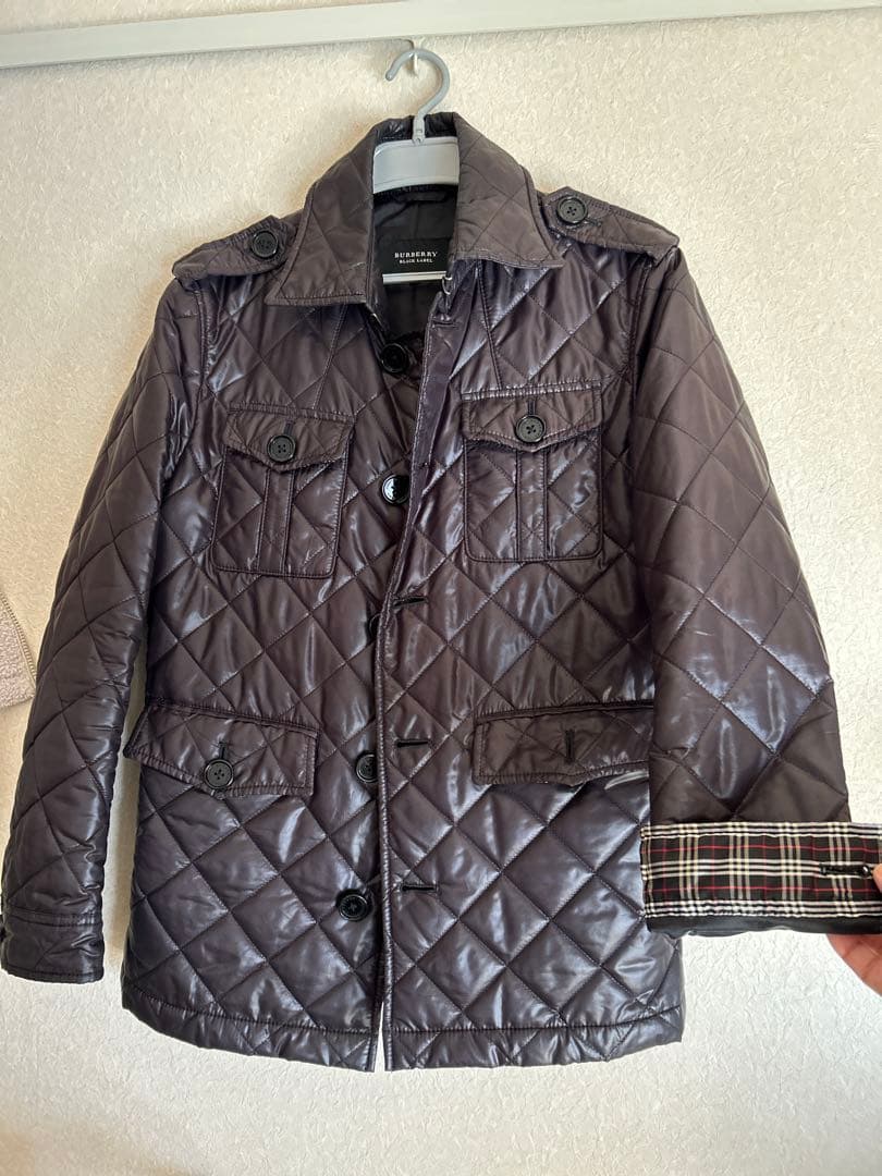 バーバリー　ブラックレーベル　ダウンジャケット　M
