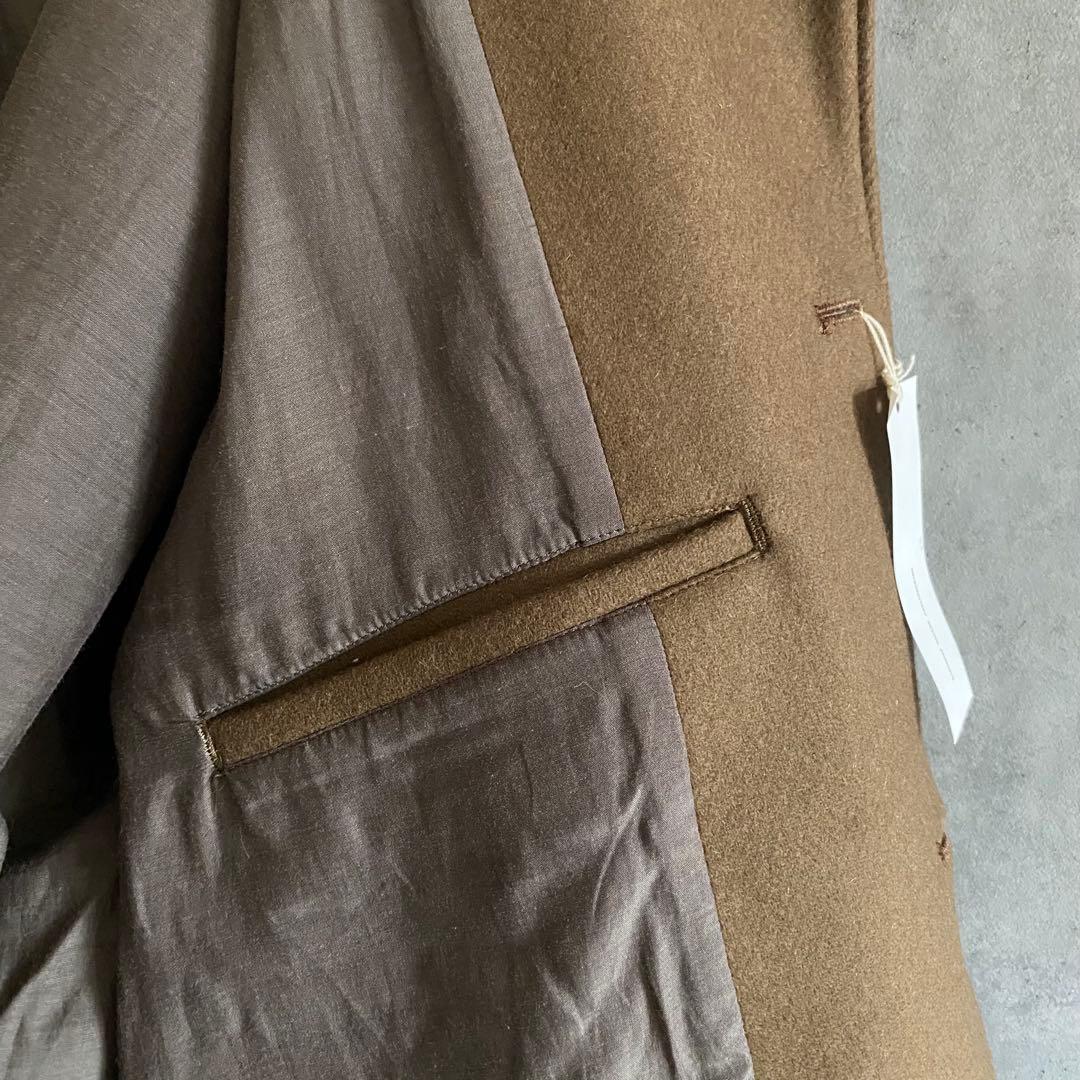 スティルバイハンド STILL BY HAND メルトンステンカラーハーフコート