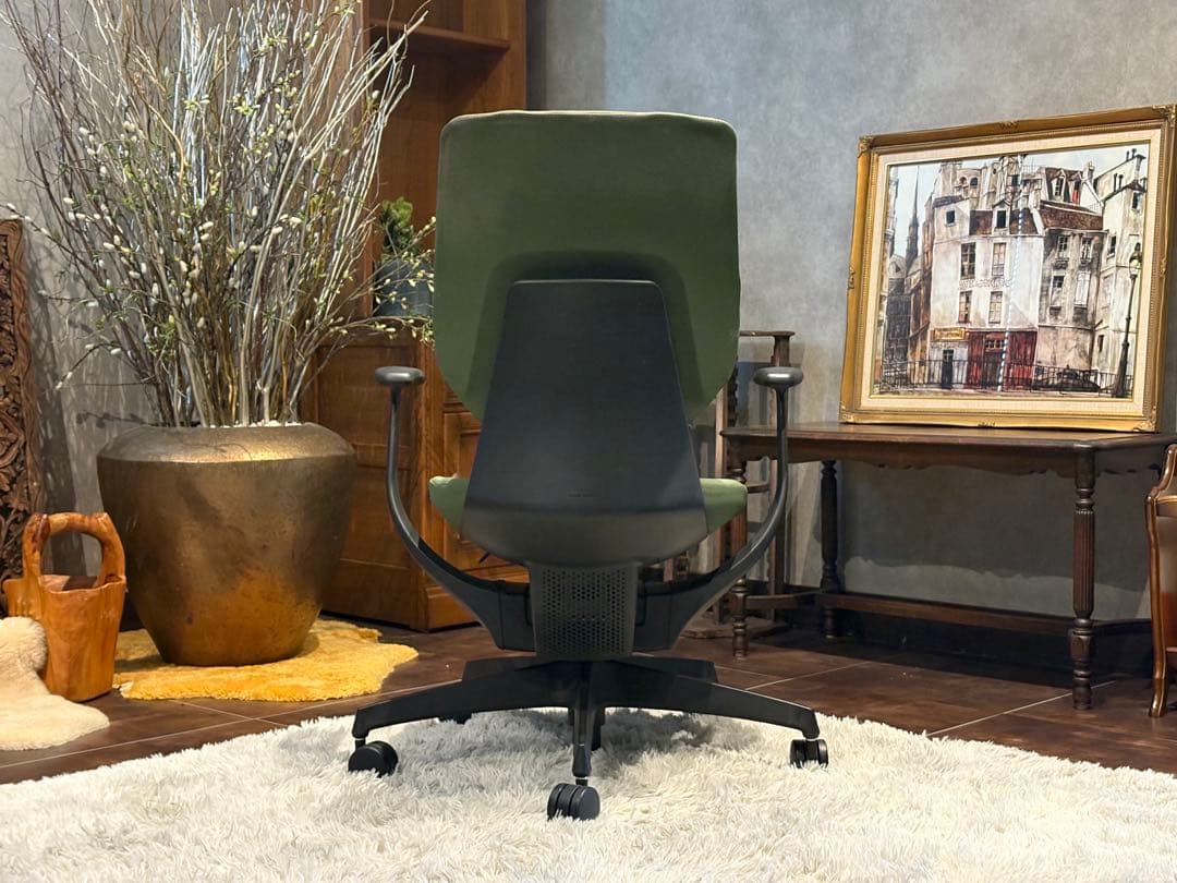 ⑤KOKUYO コクヨ　デスクチェア　オフィスチェア　イングチェア　H