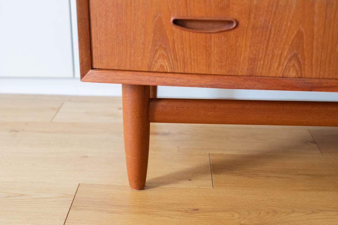 木製ミッドセンチュリー　6段　チェスト　タンス