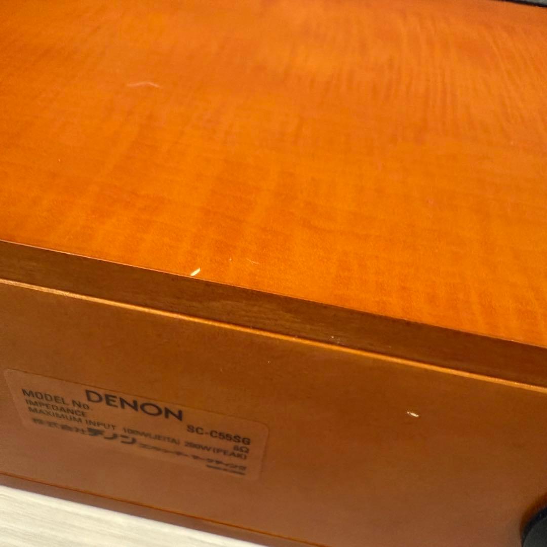 ［匿名配送］DENON（デノン）SC-C55SG センタースピーカー