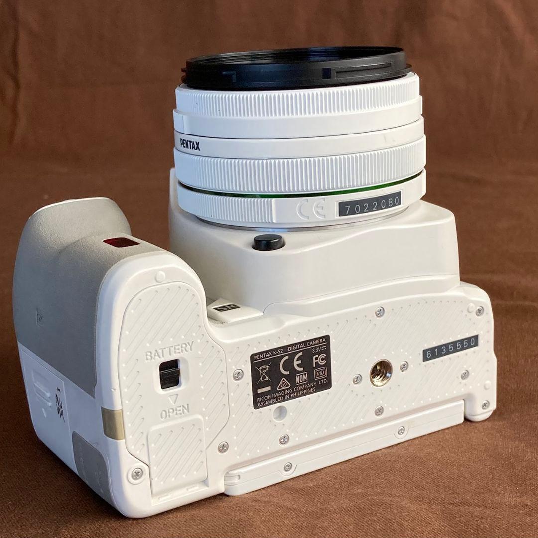 【絞り制御不良】PENTAX K-S2 ホワイト レンズ3本付き
