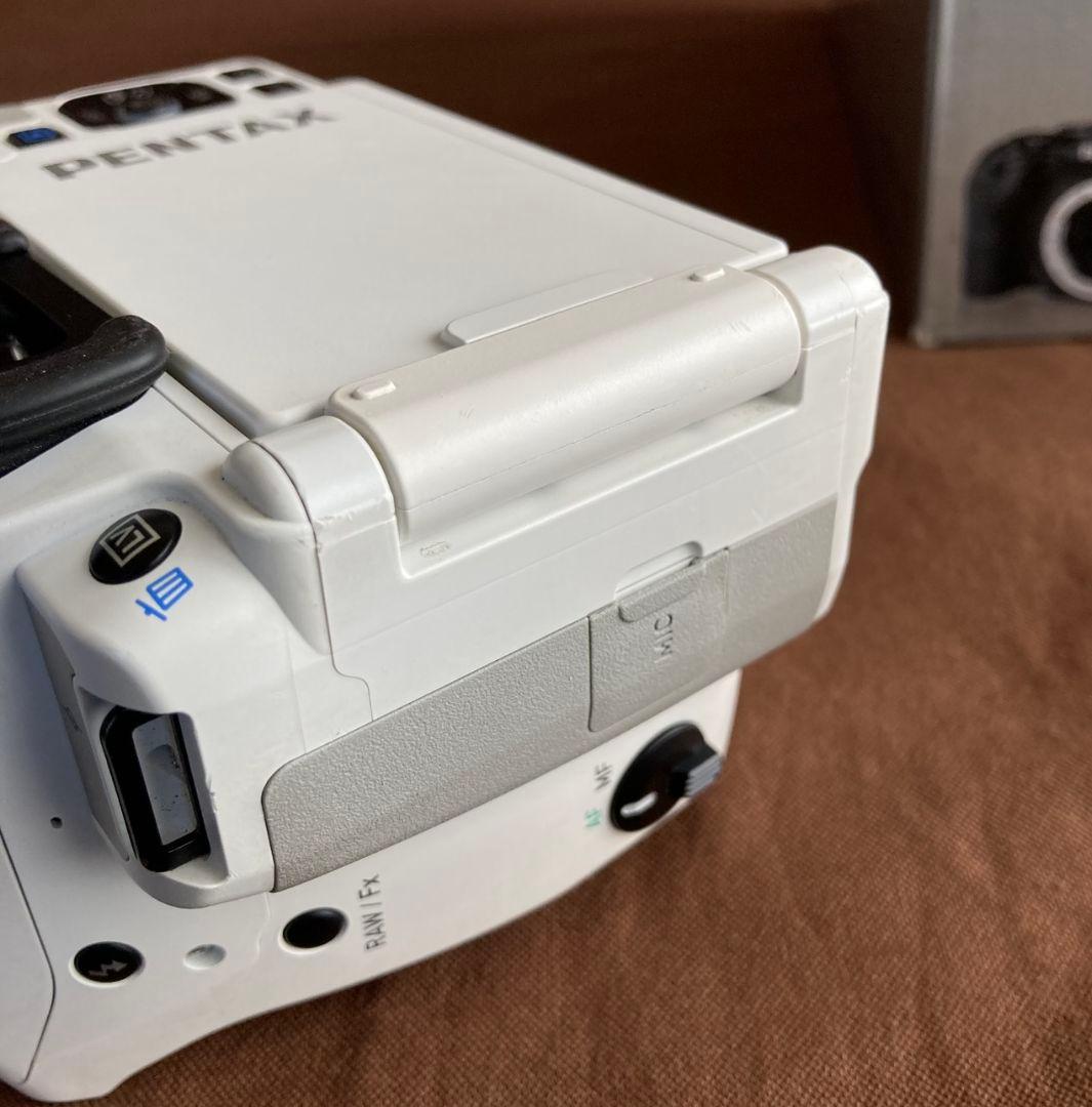 【絞り制御不良】PENTAX K-S2 ホワイト レンズ3本付き