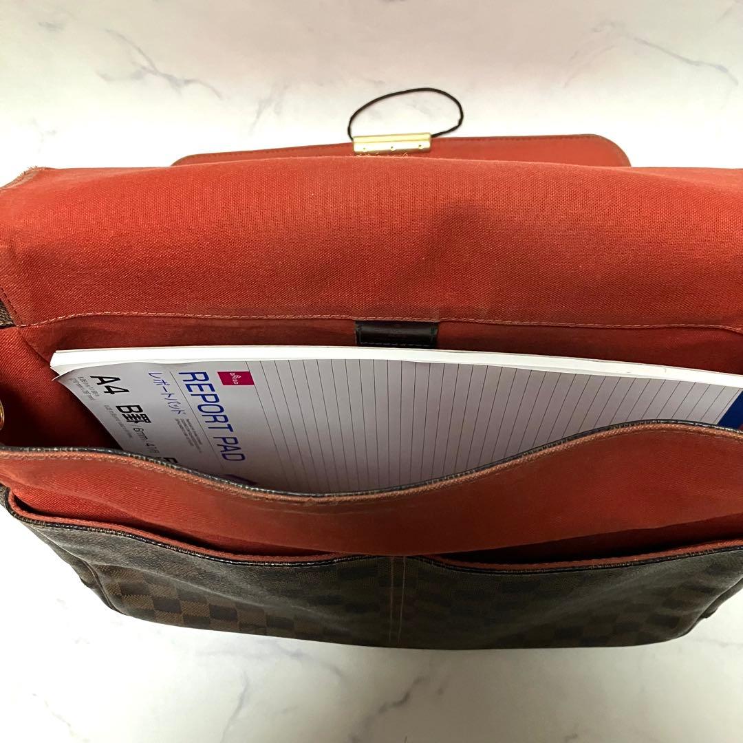 ルイヴィトン ダミエ ショルダーバッグ バスティーユ 大容量 A4対応 斜め掛け