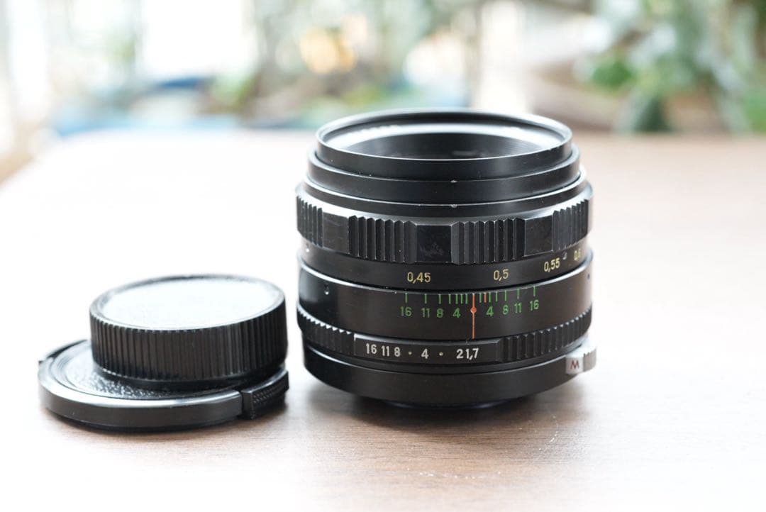 希少 分解清掃済み Zenitar-M 50mm f1.7 M42マウント 2