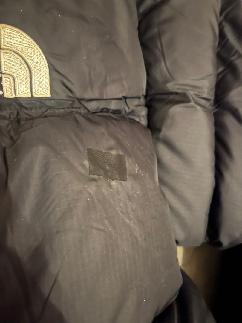 THE NORTH FACEのブラックのヌプシダウンジャケット　サイズM