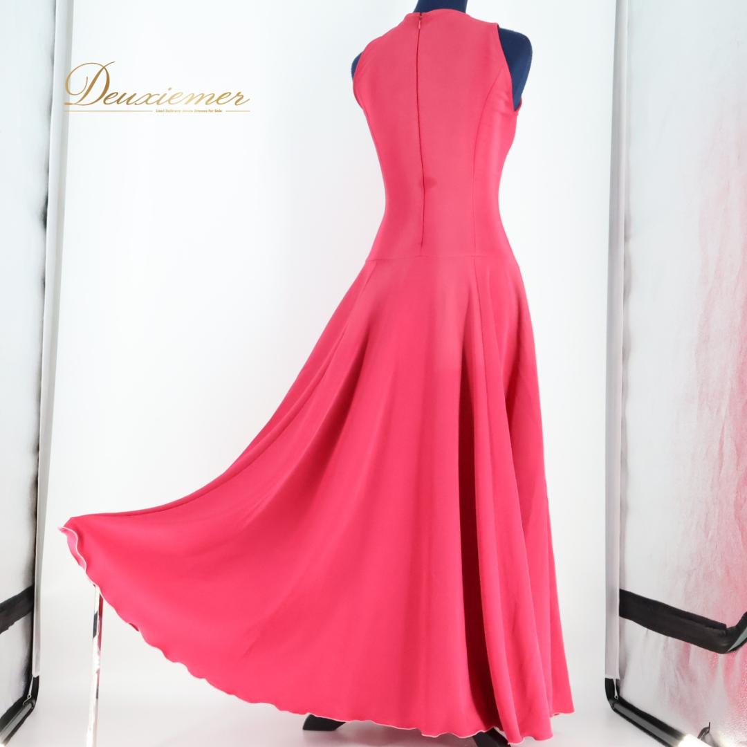 【フラメンコ衣装】パープル HERMOSA IBERIA ワンピース ドレス