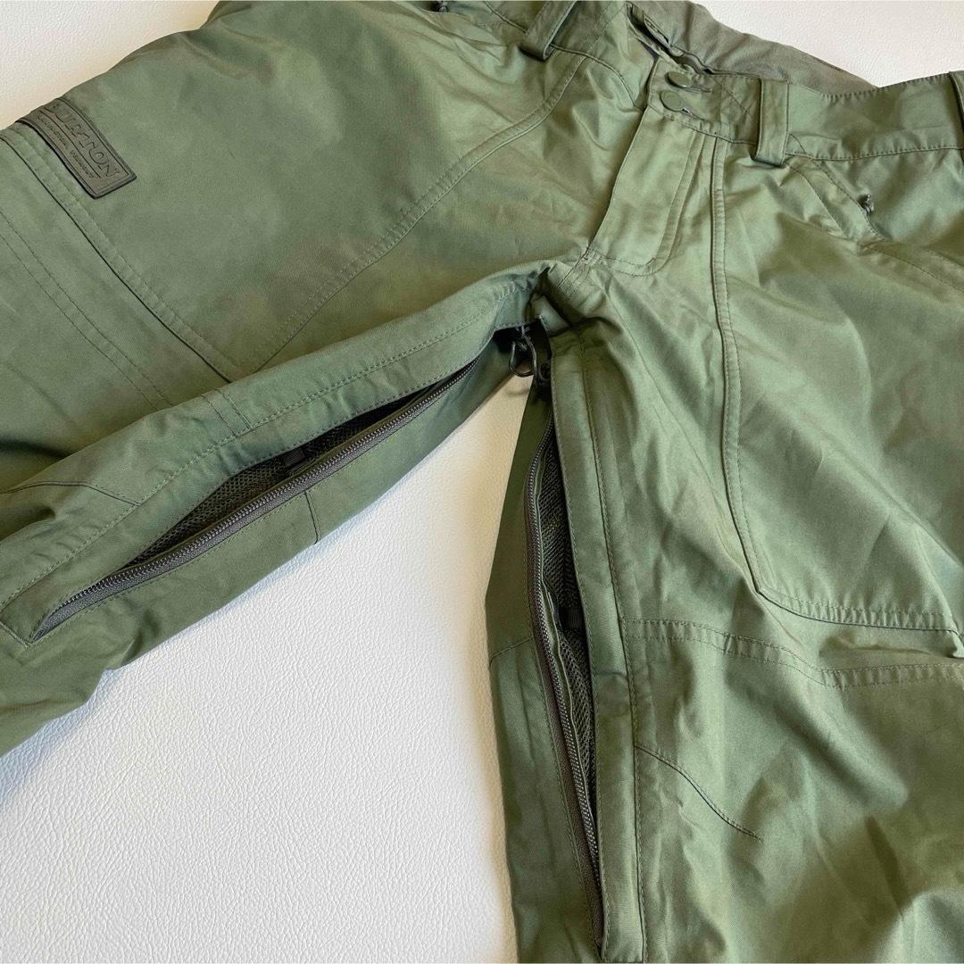 6668【美品】バートン　パンツ　ゴアテックス　メンズ　カーゴパンツ　カーキ