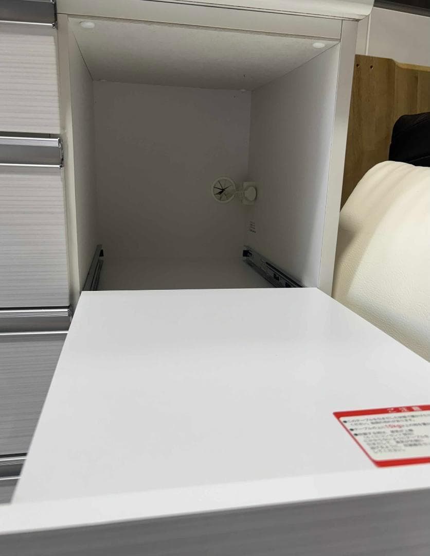 最高級 日本製 古賀家具キッチンボード 幅120cm Used/美品 訳あり